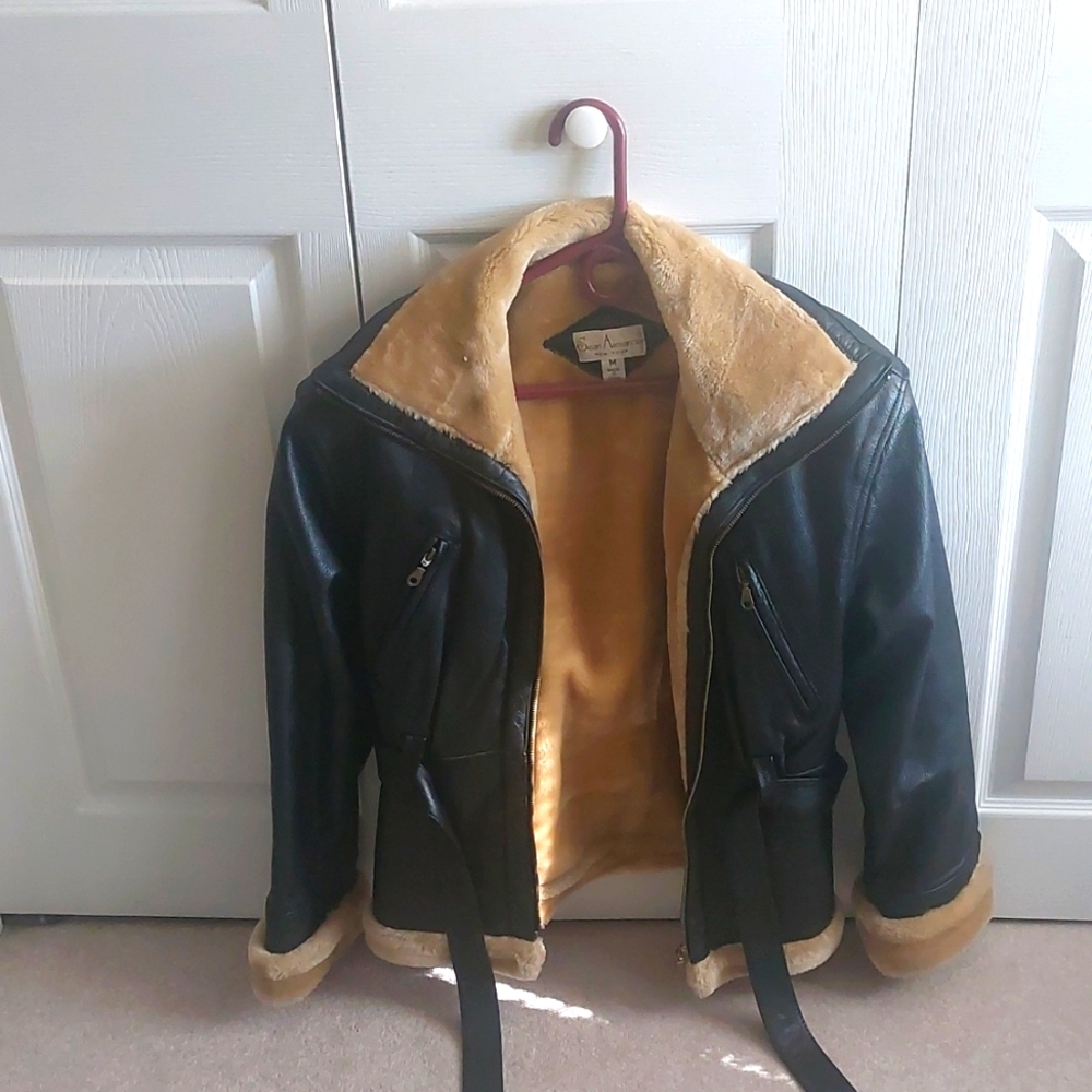Leather jacket